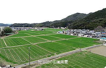 加治田の田園風景